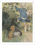 Children picking fruit by Anonymous