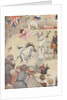 Spectators watching circus performers by Anonymous