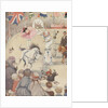 Spectators watching circus performers by Anonymous