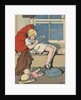 Girl reading book by Anonymous