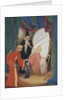 Wizard showing girl her changed reflection by Anonymous