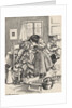 Sick cat being fed gruel by Anonymous
