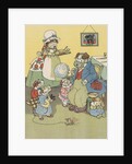 Dog family blowing bubbles by Anonymous