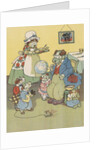 Dog family blowing bubbles by Anonymous