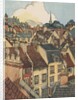Rooftops of houses by Anonymous