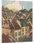 Rooftops of houses by Anonymous