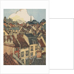 Rooftops of houses by Anonymous