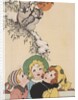 Children looking at owls by Anonymous