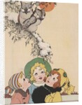 Children looking at owls by Anonymous