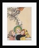 Children looking at owls by Anonymous