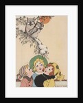 Children looking at owls by Anonymous