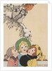 Children looking at owls by Anonymous