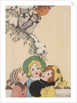 Children looking at owls by Anonymous