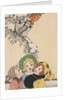 Children looking at owls by Anonymous