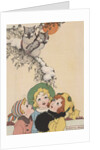 Children looking at owls by Anonymous
