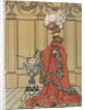 Princess stirring saucepan by Anonymous