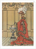 Princess stirring saucepan by Anonymous