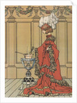Princess stirring saucepan by Anonymous