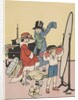 Children playing dress up by Anonymous