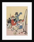 Children playing dress up by Anonymous