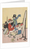 Children playing dress up by Anonymous