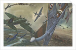 British combat aircraft during World War II by Anonymous