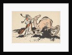 Woman with dragon by Anonymous