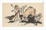 Woman with dragon by Anonymous