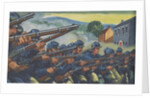 Soldiers fighting in US Civil War by Anonymous
