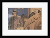 Man looking at coat for sale during Great Depression by Anonymous