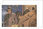 Man looking at coat for sale during Great Depression by Anonymous