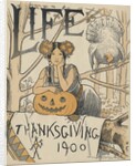 Thanksgiving 1900 cover of Life magazine by Anonymous