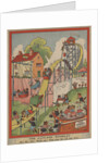 Cats at amusement park by Anonymous