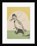 Dressed duck going for a walk by Anonymous