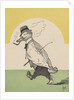 Dressed duck going for a walk by Anonymous