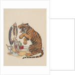 Tiger consulting stork doctor by Anonymous