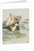 Three ducklings in a hat by Anonymous
