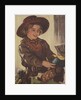 Cowgirl with doll by Anonymous