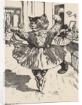 Feline ballerina by Anonymous