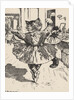 Feline ballerina by Anonymous