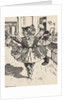 Feline ballerina by Anonymous