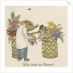 Flower seller by Anonymous