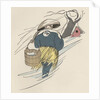 Japanese fishmonger by Anonymous