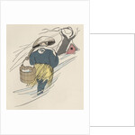 Japanese fishmonger by Anonymous