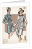 Models wearing suits and hats by Anonymous
