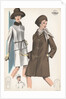 Models wearing suit and coat by Anonymous