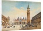 Piazza di San Marco, Venice by Friedrich Perlberg