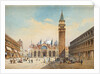 Piazza di San Marco, Venice by Friedrich Perlberg