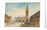 Piazza di San Marco, Venice by Friedrich Perlberg