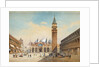 Piazza di San Marco, Venice by Friedrich Perlberg